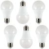 6 Pack of 10 Watt GLS LED E27 Edison Screw Light Bulb - Daylight White