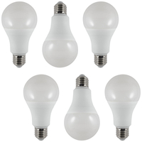 6 Pack of 14 Watt Large GLS LED E27 Edison Screw Light Bulb - Daylight White