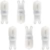 6 Pack of 2.5 Watt LED G9 Capsule Light Bulb - Cool White