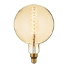 6 Watt E27 LED 200mm Dimmable Oversized Vintage Globe Bulb - Amber