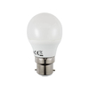 6 Watt LED B22 Bayonet Cap Golf Ball Light Bulb - Warm White