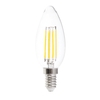 6 Watt LED E14 Vintage Style Filament Candle Light Bulb - Cool White