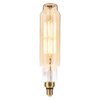 6 Watt LED E27 Edison Screw Oversized Filament Tube Bulb - Amber