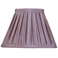 8 Inch Easy to Fit Box Pleat Shade - Grape