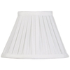 8 Inch Easy to Fit Box Pleat Shade - Ivory