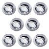 8 Pack of Diecast Tilt Downlight - Chrome