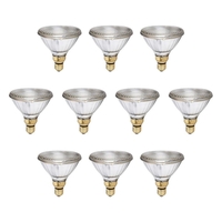 80 Watt PAR E27 Spotlight Light Bulbs - 10 Pack