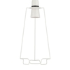 9 Inch Easy to Fit Shade Carrier - White
