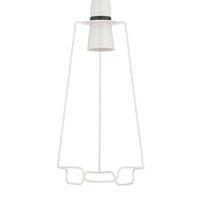 9 Inch Easy to Fit Shade Carrier - White