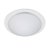 Aida Double Glass Flush Ceiling Light