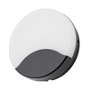 Alford 15 Watt Outdoor Round Bulkhead Light - Black