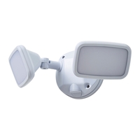 Alma Twin 20 Watt LED Outdoor Flood Light - White
