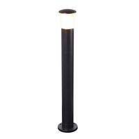 Altair 1 Light Outdoor Adjustable Post Bollard Light - Black
