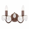 Antique Wall Light - 2 Light - Bronze