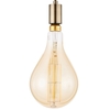 Anton Ceiling Pendant with Oversized Bulb - Antique Brass