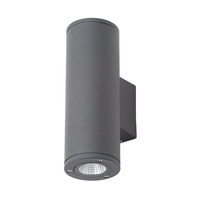 Argo Outdoor 2 Light Up and Down LED Wall Light - Anthracite