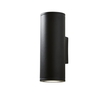 Argo Outdoor 2 Light Up and Down LED Wall Light - Black