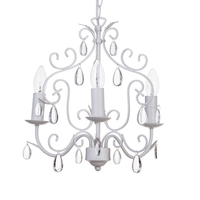 Arielle 3 Light Ceiling Pendant - Cream