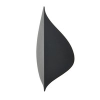 Arow LED Leaf Style Outdoor Wall Light - Anthracite