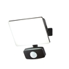 Arvid 20 Watt LED Slimline Outdoor Flood Light with PIR Sensor - Black