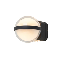 Ascella Up and Down Outdoor LED CCT Globe Wall Light - Anthracite