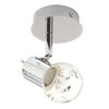 Ayston Integrated LED Single Bathroom Ceiling Spotlight - Chrome