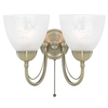 Barcelona Wall Light - 2 Light - Antique Brass