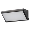 Barrow Outdoor LED Wedge Design Wall Light - Black