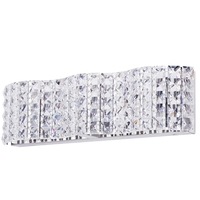 Bathroom Wall Light Marquis by Waterford - Moy LED 3 Light Chrome