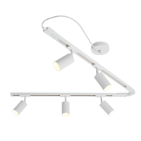 Bexley 1.8m Flexible Track Kit with 5 Heads - White