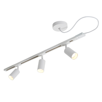 Bexley 1m Track Kit with 3 Heads - White