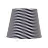 Black Striped Easy to Fit Shade - Nautical Style