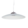 Brite 1 Light Frosted Ceiling Pendant - Chrome