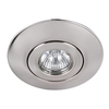 Brushed Chrome Recessed Downlight Conversion Kit
