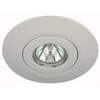 Brushed White Recessed Downlight Conversion Kit