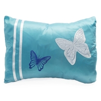 Butterfly Burst Boudoir Cushion - Blue