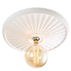 Carn Large Plaster Ceiling Rose - White