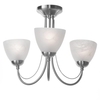 Ceiling Light - Barcelona 3 Light - Satin Chrome