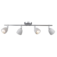Ceiling Spotlight Bar Lorna 4 Light Chrome