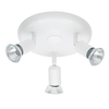 Ceiling Spotlight Plate - 3 Light - White