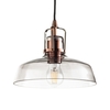 Cena 1 Light Diner Ceiling Pendant - Copper