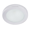 Chester 1 Light Circular Bathroom Flush Ceiling Light - Chrome