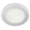Chester 2 Light Circular Bathroom Flush Ceiling Light - Chrome