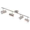 Chobham 4 Light Adjustable Ceiling Spotlight Bar - Satin Nickel