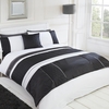 Circles Single Bed Set - Black