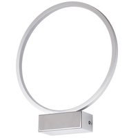 Circular Integrated LED Wall Light - Chrome