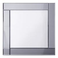Classic Bar Square Mirror - Smoke