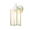 Colone Outdoor Lantern Bevelled Glass Wall Light - Mint Green