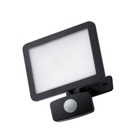 Corbett 20 Watt LED Outdoor Polycarbonate Floodlight with PIR - Black