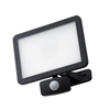 Corbett 30 Watt LED Outdoor Polycarbonate Floodlight with PIR - Black
